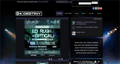 Desktop Screenshot of destinyevents.ca